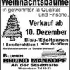 anzeige weihnachsbaeume