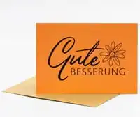 Karte "Genesung"
