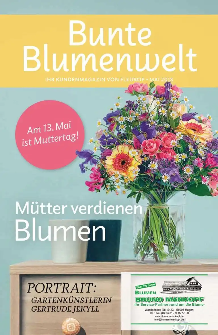 Bunte Blumenwelt Mai 2018