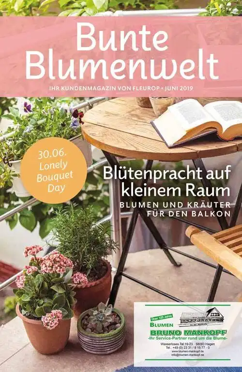 Bunte Blumenwelt Juni 2019