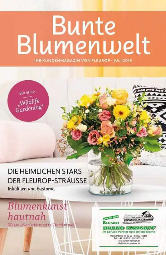Bunte Blumenwelt Juli 2019