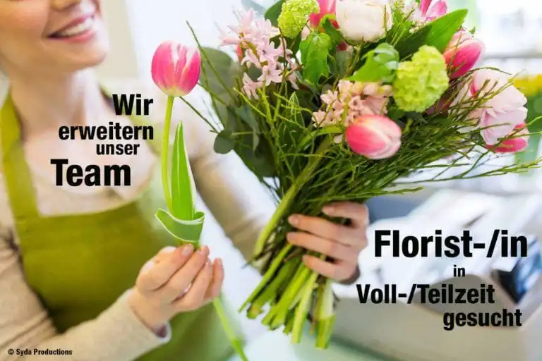 Florist/-in in Voll-/Teilzeit…