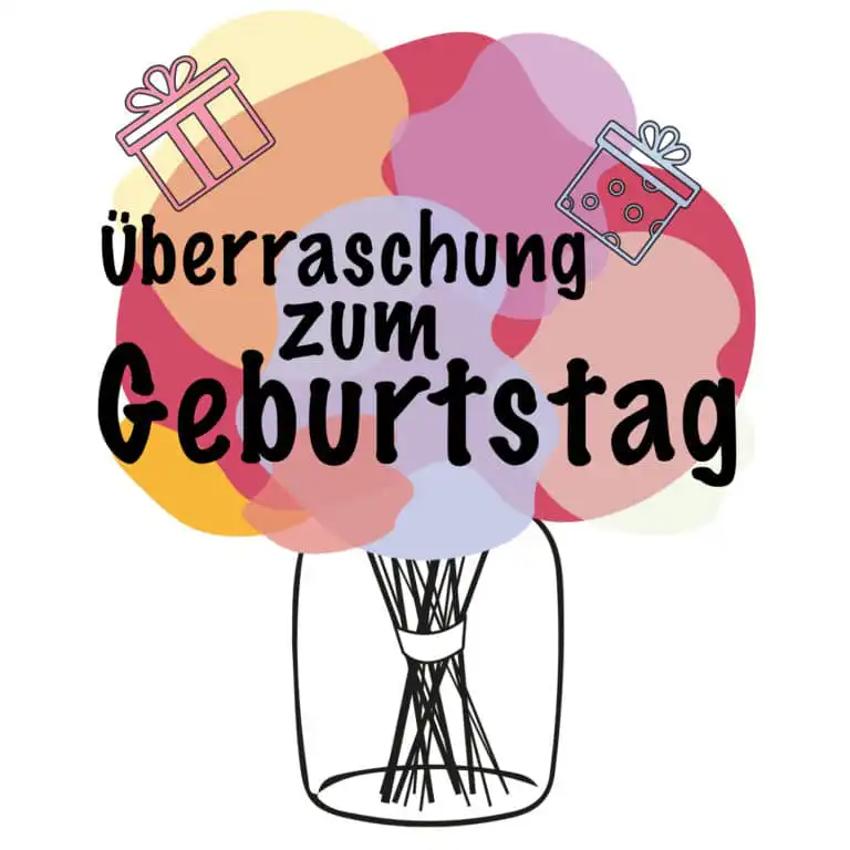 Überraschungs-Strauß Geburtstag