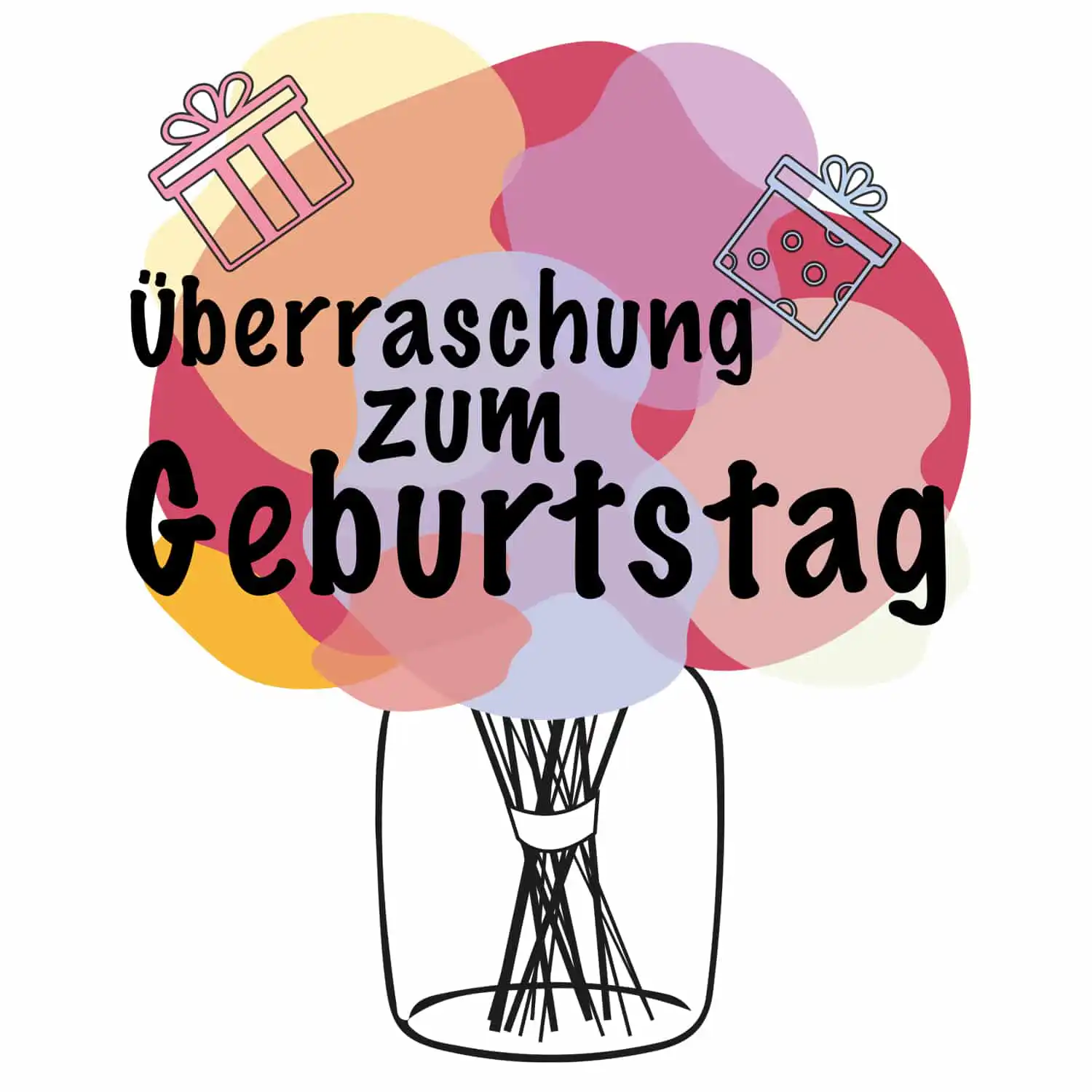 Überraschungs-Strauß Geburtstag 1 Überraschungs-Strauß Geburtstag
