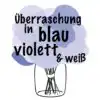 Überraschungs-Strauß blau-violett-weiß
