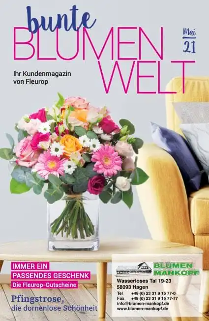Bunte Blumenwelt Mai 2021