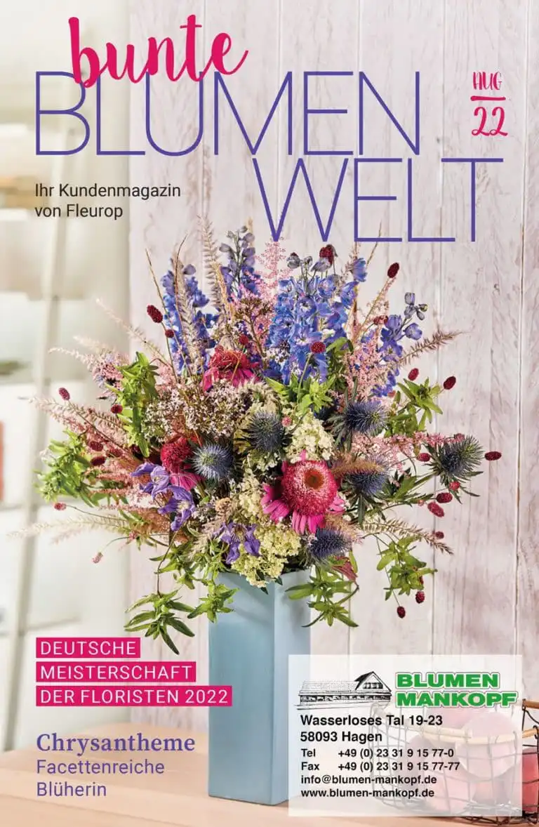 Bunte Blumenwelt 08/2022