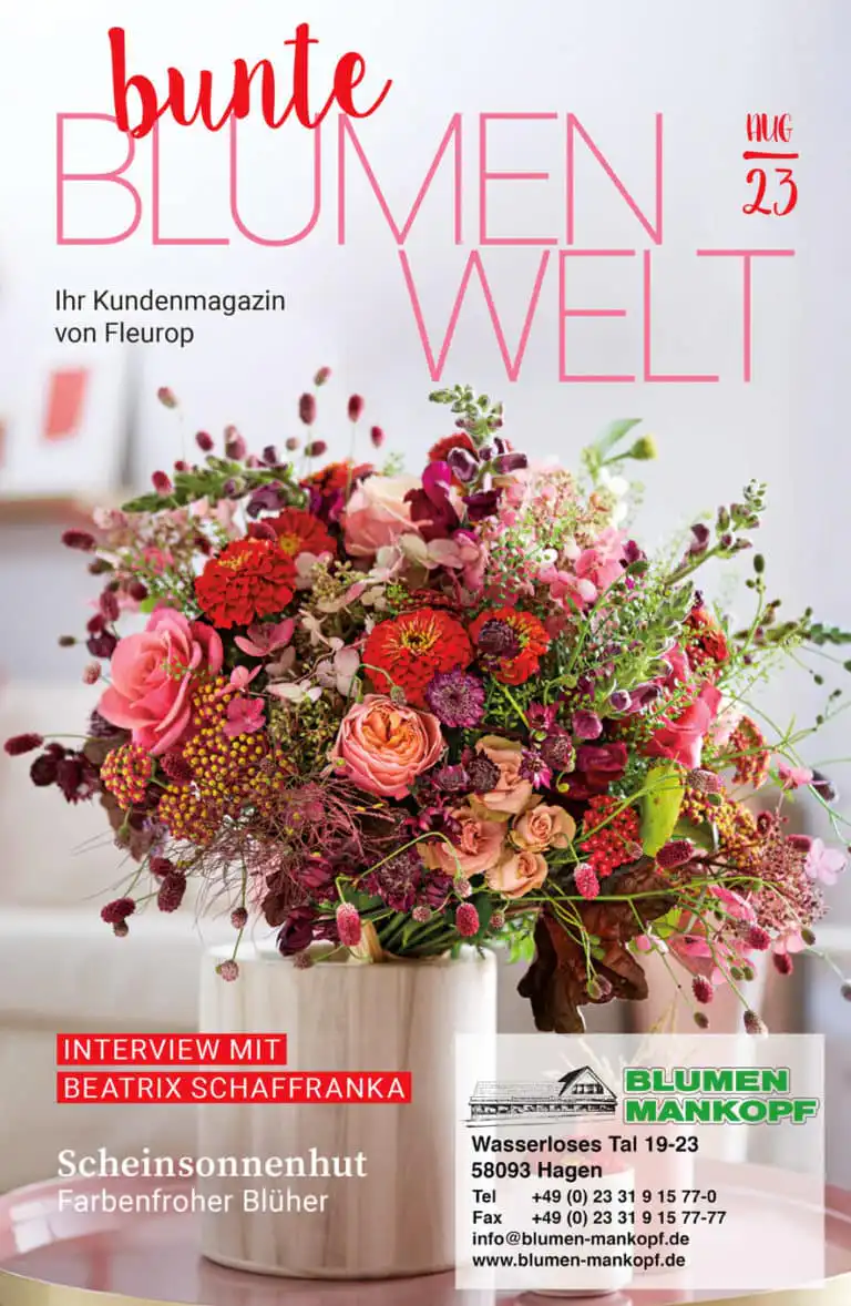 Bunte Blumenwelt 08/2023