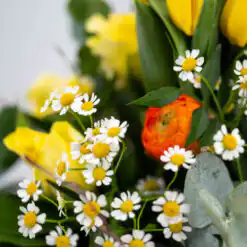 Alternative view of Design-Strauß „Frühlingsflirt“ – Moderne Floristik