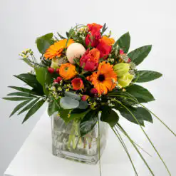 Floristenstrauß „Ostertraum“ – Kompakt & Farbenfroh