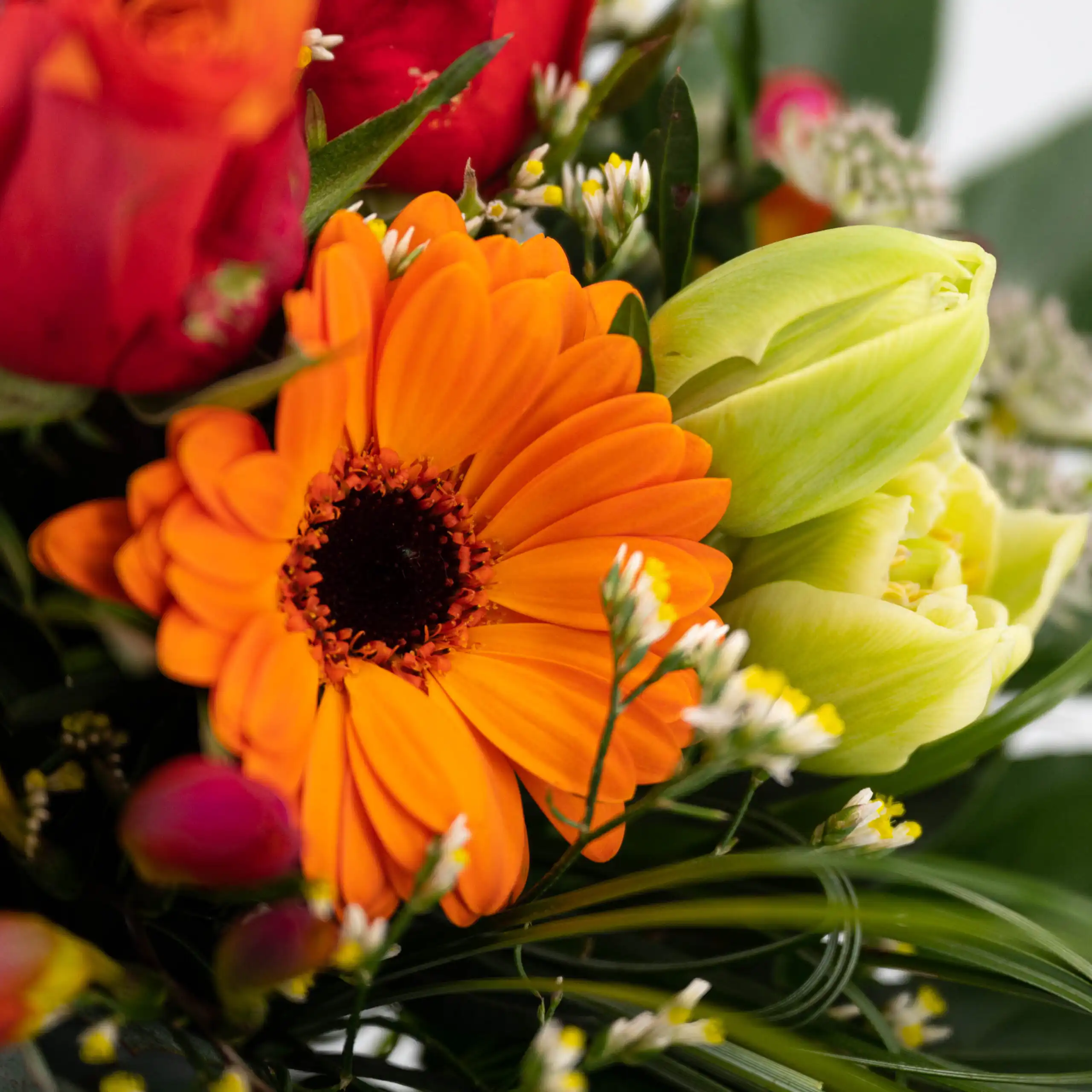 Floristenstrauß „Ostertraum“ – Kompakt & Farbenfroh 3 Floristenstrauß „Ostertraum“ – Kompakt & Farbenfroh – Bild 3