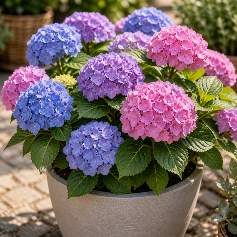 Bauernhortensie