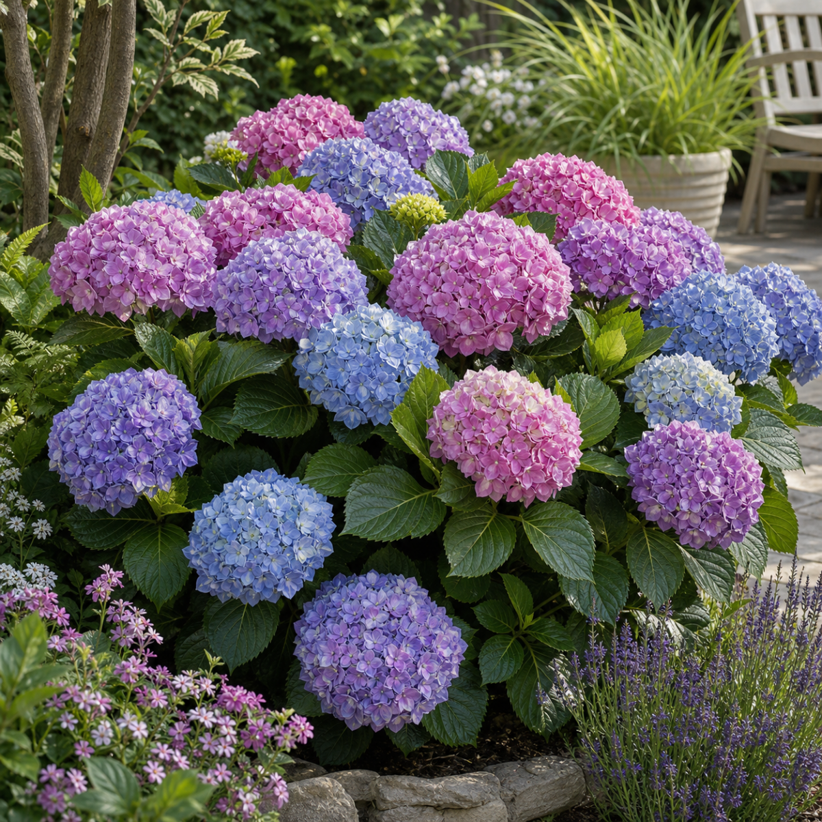 Bauernhortensie - Hydrangea macrophylla