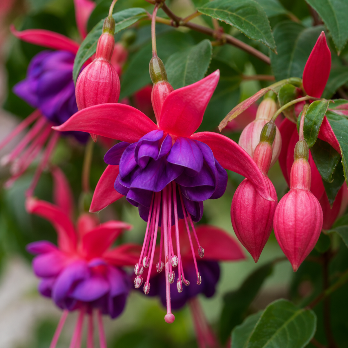 Fuchsie - Fuchsia-Hybride