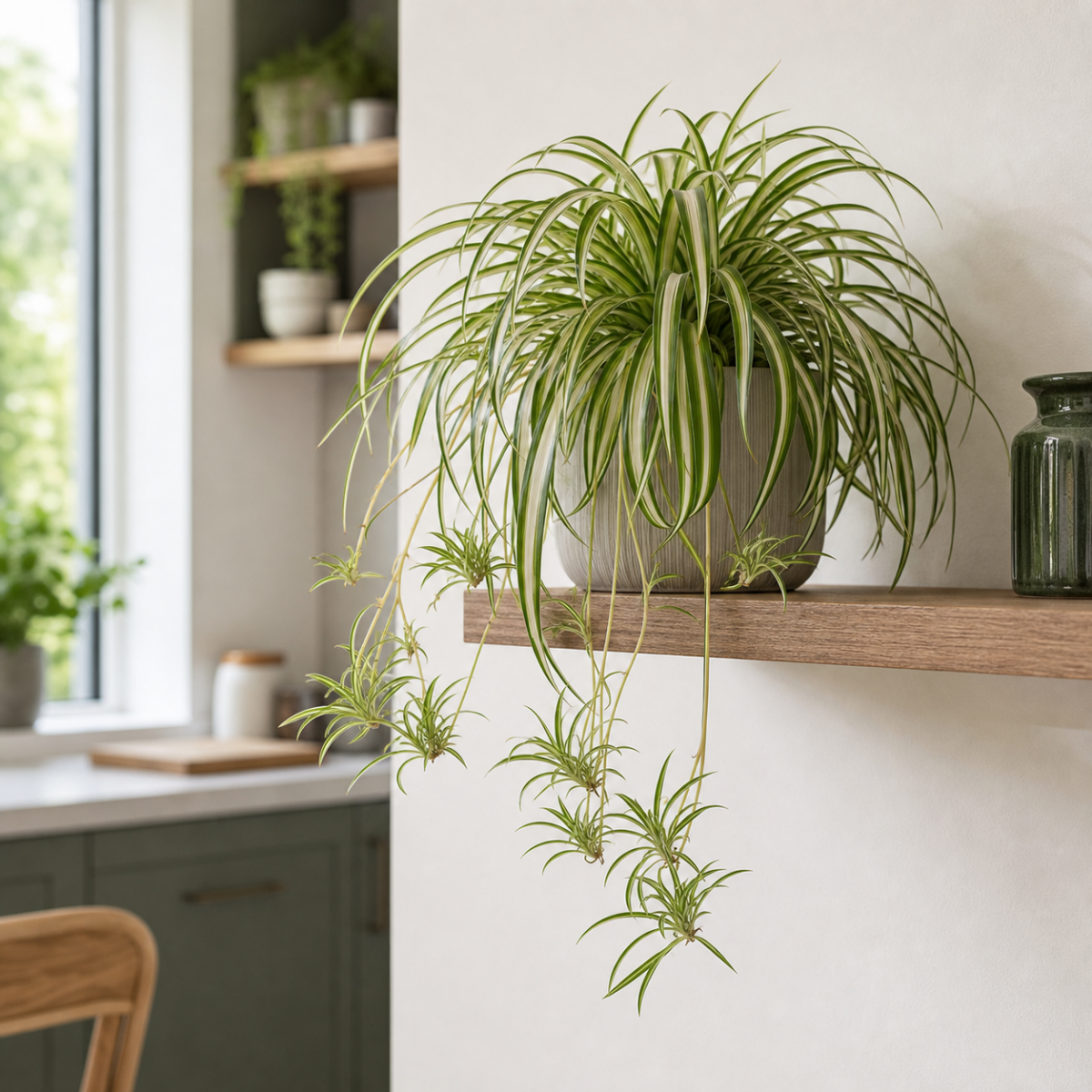 Grunlilie - Chlorophytum comosum
