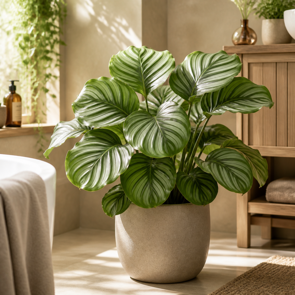 Korbmarante - Calathea orbifolia