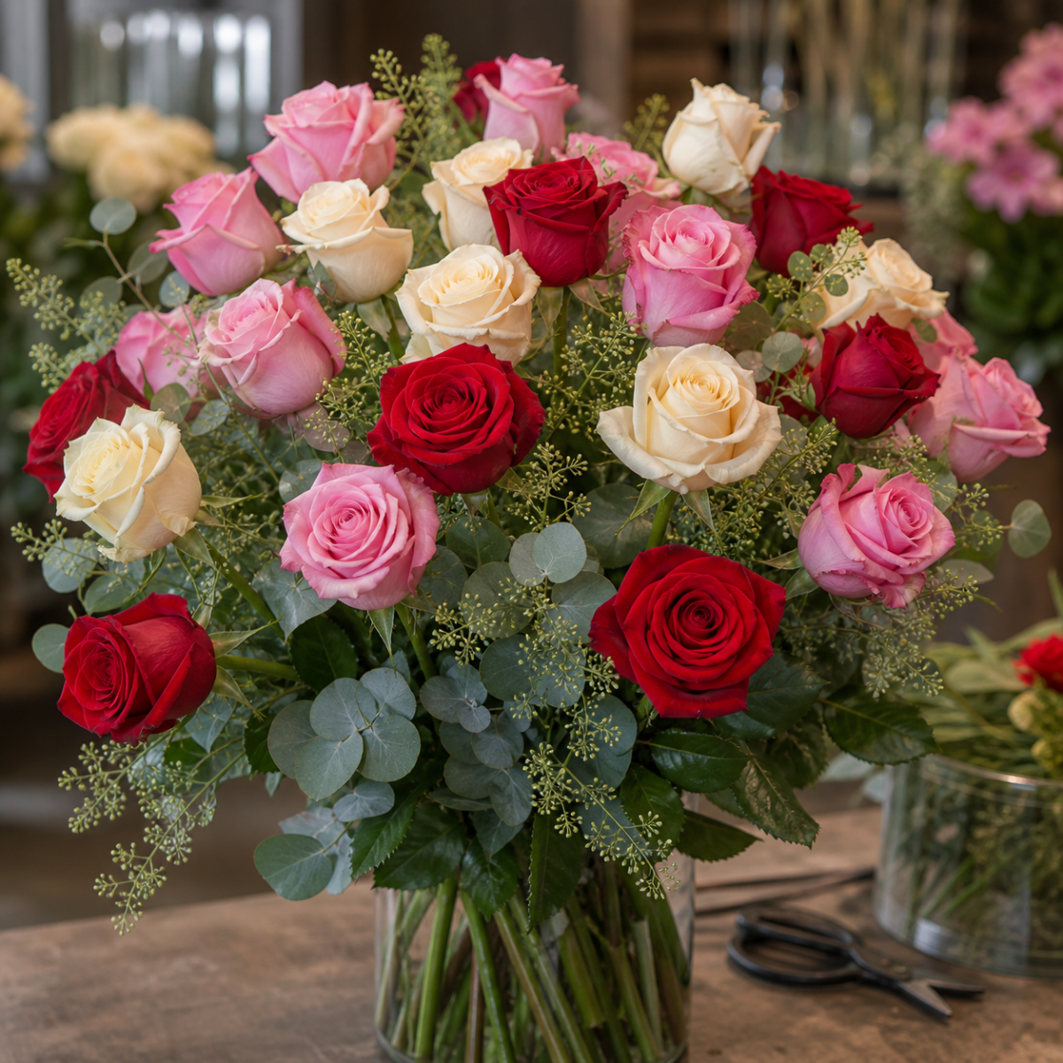 Schnittrose - Rosa-Hybride